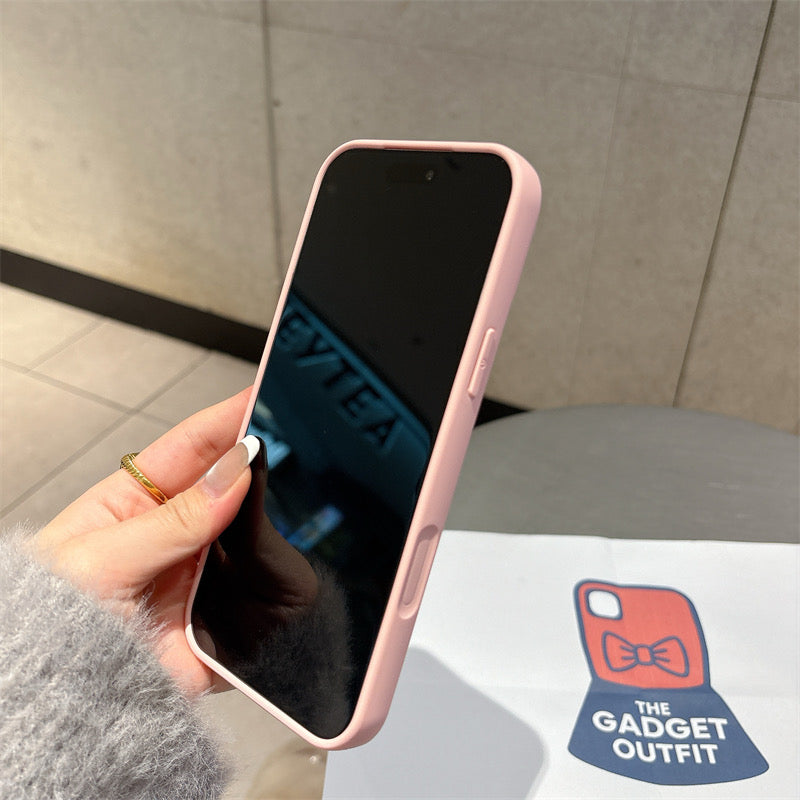 Premium Pink Aesthetic iPhone Case – Sleek Design with Strong Protection