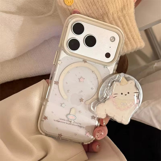 Abstract Mirror iPhone Case – Unique Reflective Design with Bold Style