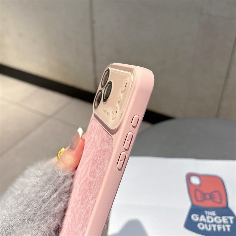 Premium Pink Aesthetic iPhone Case – Sleek Design with Strong Protection